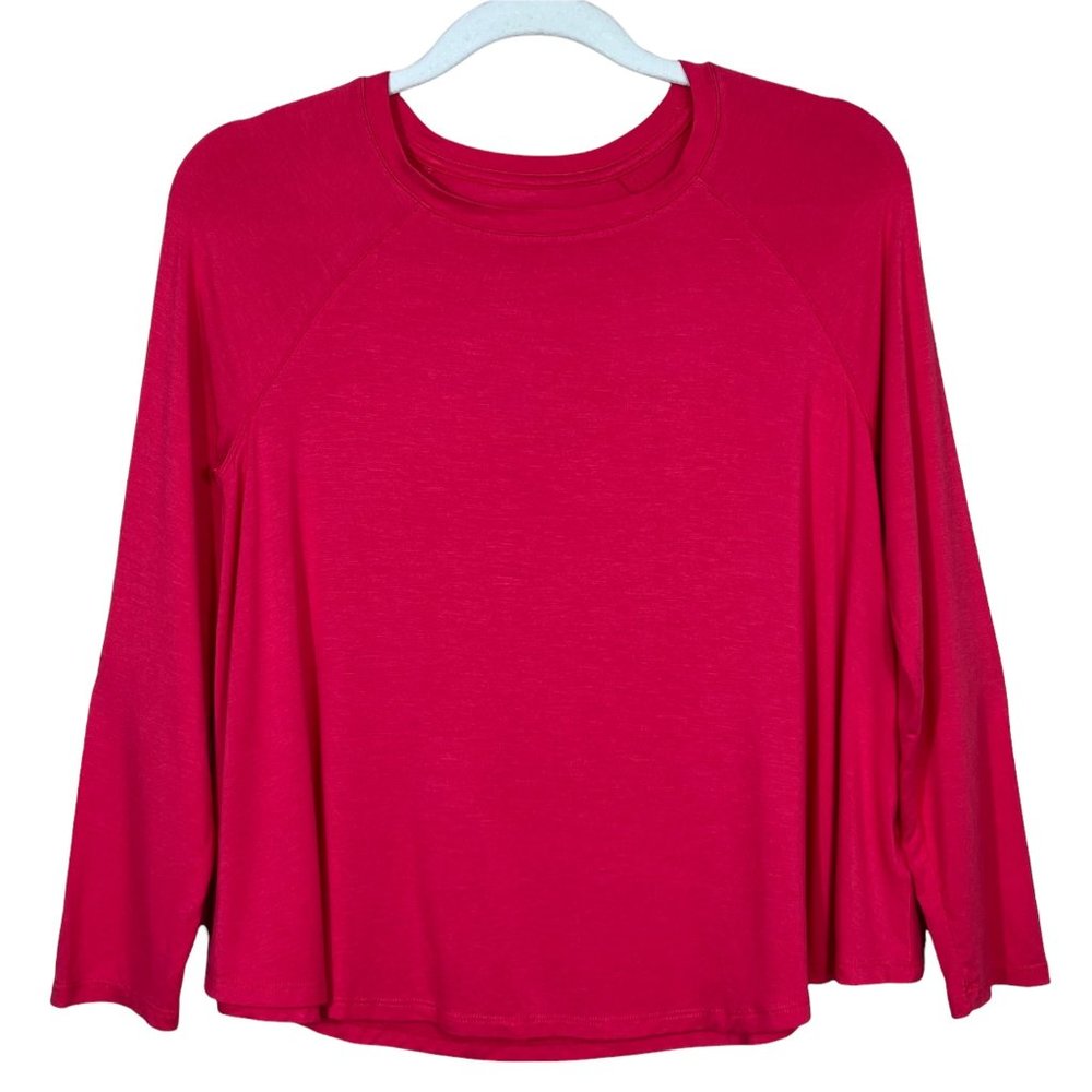 Old Navy A-Line Tunic Top Blurred Red Girl’s Large/10-12